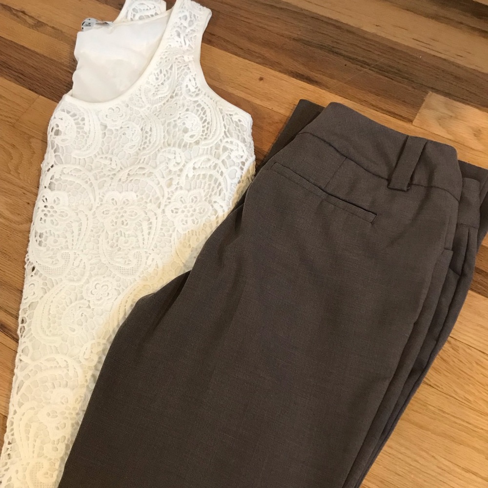 Gap Stretch Dress Pants - Size 6 Ankle - Curvy Fit